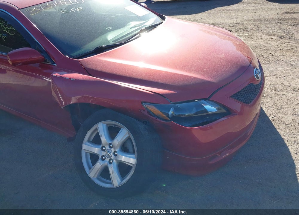 2007 TOYOTA CAMRY SE VIN: 4T1BE46K57U012430