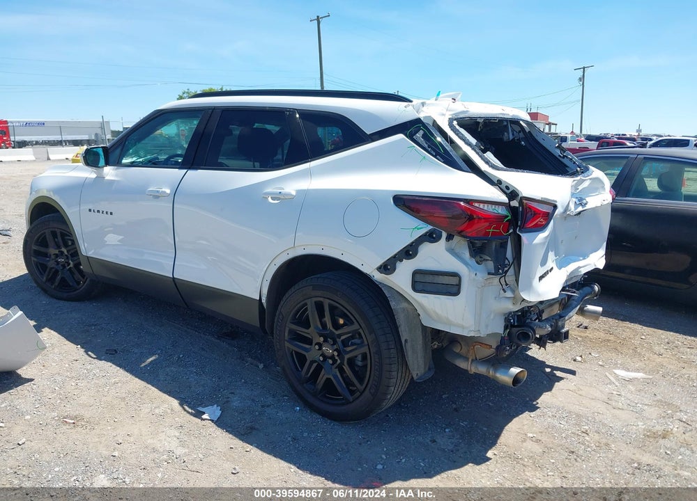 2022 CHEVROLET BLAZER AWD 2LT VIN: 3GNKBHR41NS126043