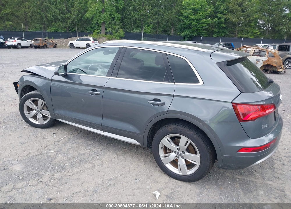 2018 AUDI Q5 2.0T PREMIUM/2.0T TECH PREMIUM VIN: WA1BNAFY5J2149663