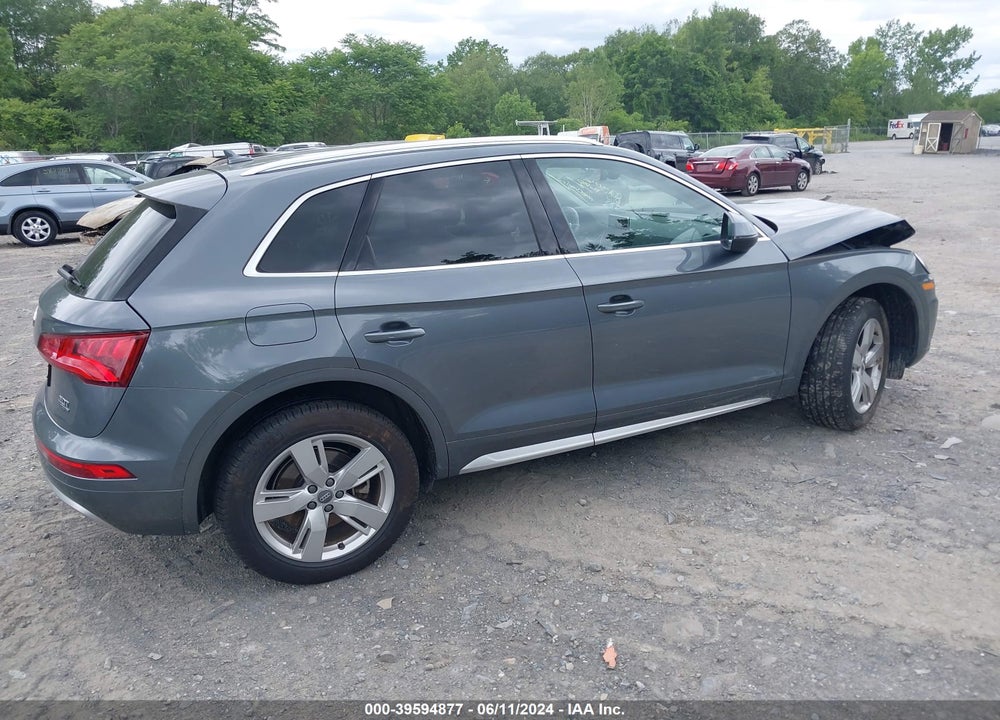 2018 AUDI Q5 2.0T PREMIUM/2.0T TECH PREMIUM VIN: WA1BNAFY5J2149663