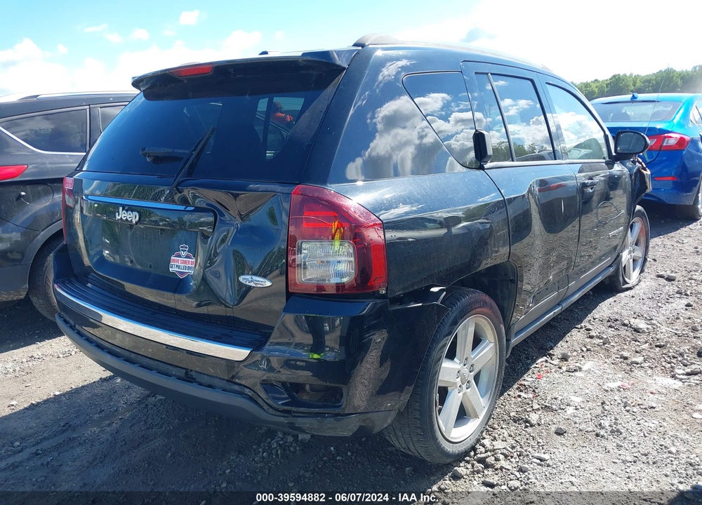 2014 JEEP COMPASS HIGH ALTITUDE VIN: 1C4NJCEA5ED681830