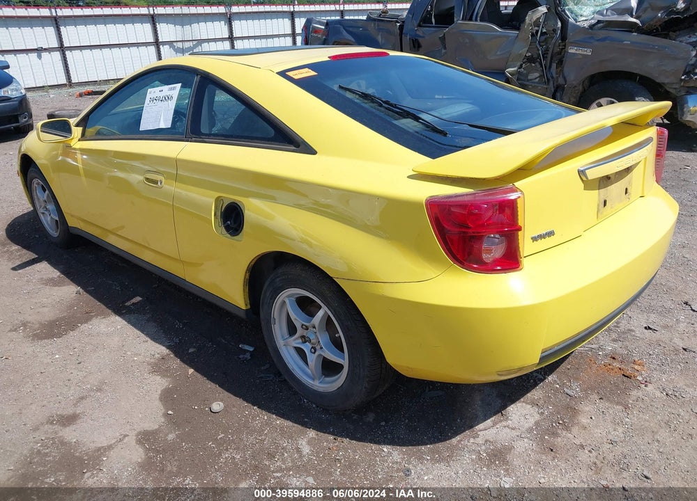 2003 TOYOTA CELICA GT VIN: JTDDR32T630159982