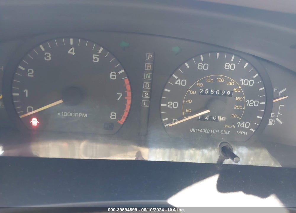 1993 TOYOTA CAMRY LE VIN: 4T1SK12E4PU167655