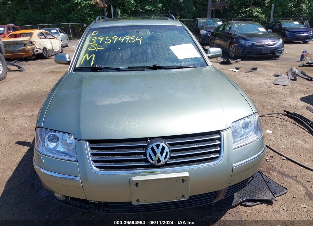 2004 VOLKSWAGEN PASSAT GLS VIN: WVWVD63B04E120903