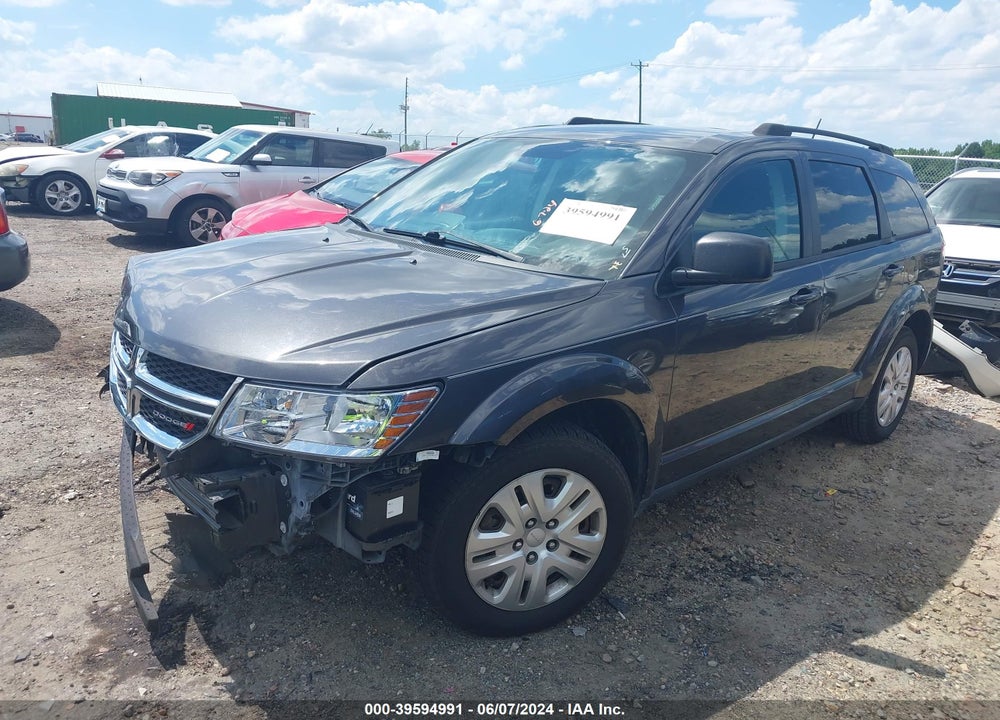 2018 DODGE JOURNEY SE VIN: 3C4PDCAB1JT170182