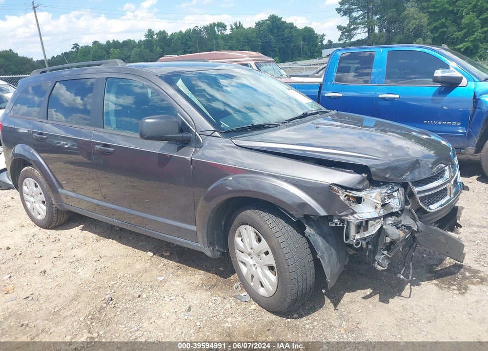 2018 DODGE JOURNEY SE VIN: 3C4PDCAB1JT170182