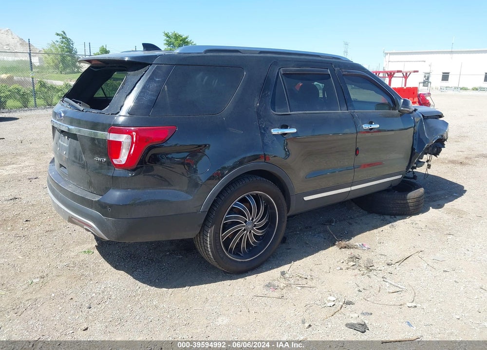 2017 FORD EXPLORER LIMITED VIN: 1FM5K8F87HGA17002