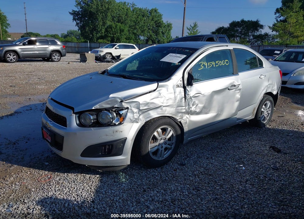 2013 CHEVROLET SONIC LT AUTO VIN: 1G1JC5SH6D4235800
