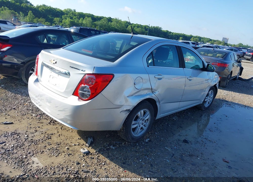 2013 CHEVROLET SONIC LT AUTO VIN: 1G1JC5SH6D4235800
