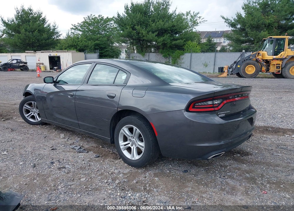 2020 DODGE CHARGER SXT RWD VIN: 2C3CDXBG7LH144511