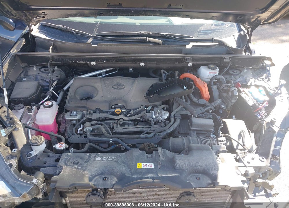 2022 TOYOTA RAV4 XLE HYBRID VIN: 4T3RWRFV6NU071476