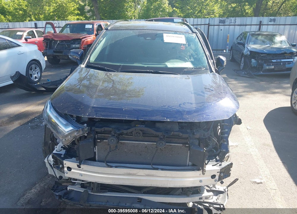 2022 TOYOTA RAV4 XLE HYBRID VIN: 4T3RWRFV6NU071476