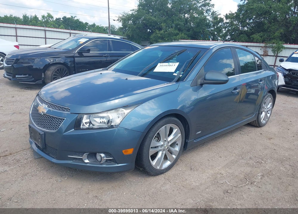 2012 CHEVROLET CRUZE LTZ VIN: 1G1PH5SC8C7248187