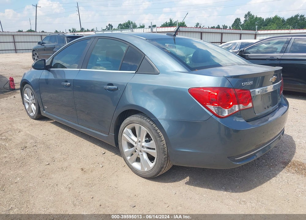 2012 CHEVROLET CRUZE LTZ VIN: 1G1PH5SC8C7248187