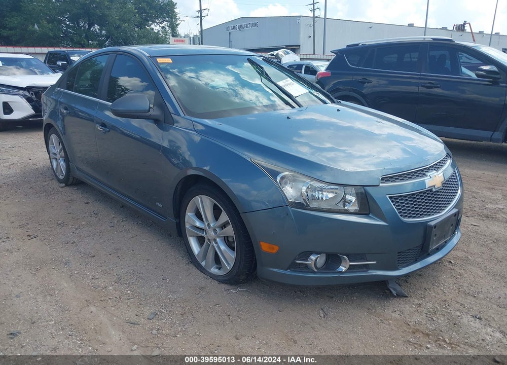 2012 CHEVROLET CRUZE LTZ VIN: 1G1PH5SC8C7248187