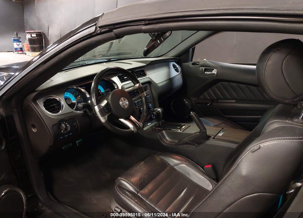 2012 FORD MUSTANG V6 PREMIUM VIN: 1ZVBP8EM1C5280014