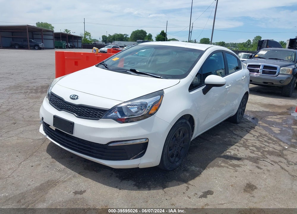 2017 KIA RIO LX VIN: KNADM4A36H6104780