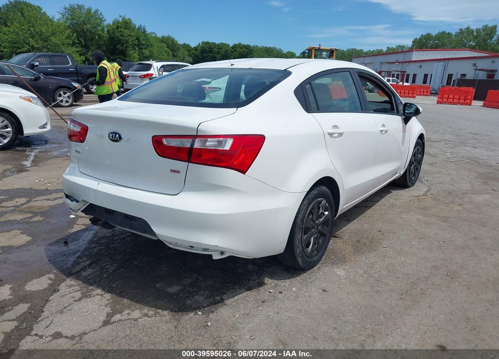 2017 KIA RIO LX VIN: KNADM4A36H6104780