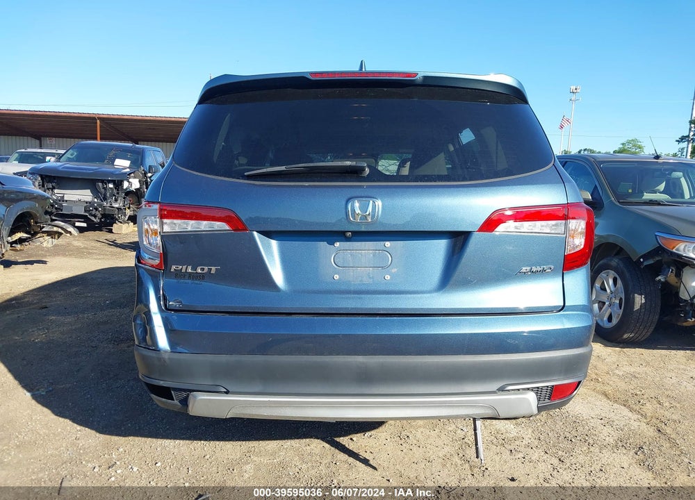 2020 HONDA PILOT VIN: 5FNYF6H56LB063548
