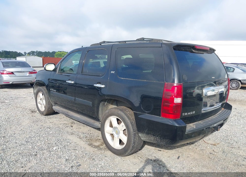 2007 CHEVROLET TAHOE LTZ VIN: 1GNFK13027R214121