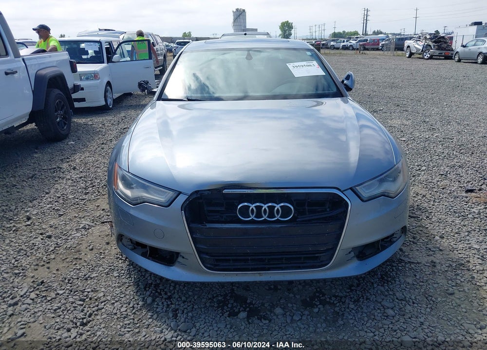 2014 AUDI A6 3.0T PREMIUM PLUS VIN: WAUFGAFC8EN091765