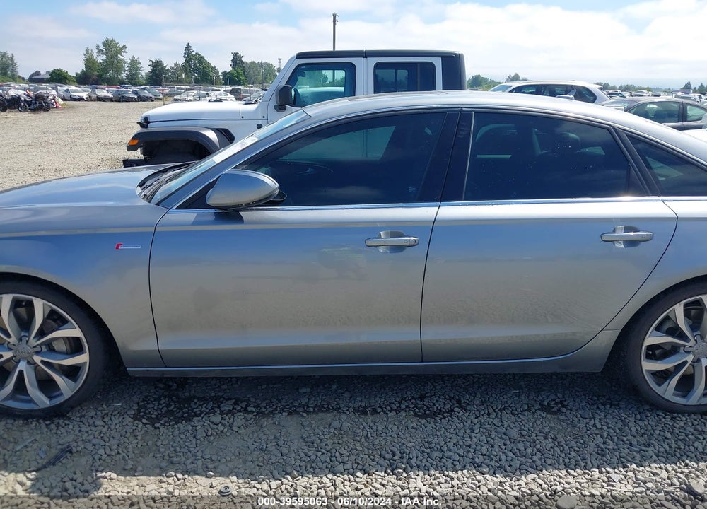 2014 AUDI A6 3.0T PREMIUM PLUS VIN: WAUFGAFC8EN091765