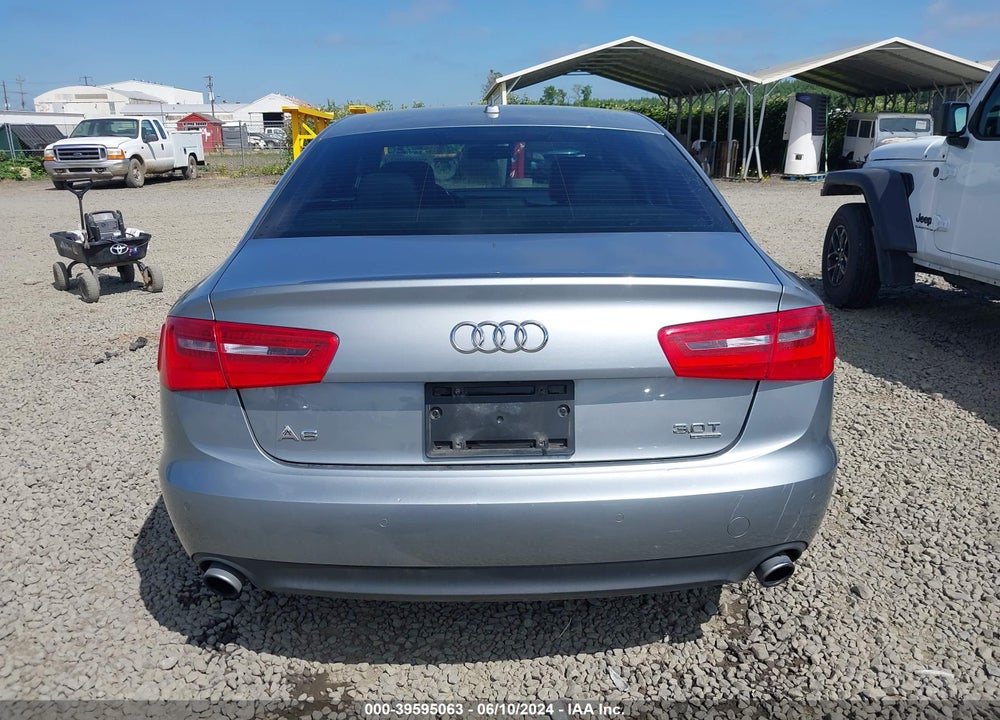 2014 AUDI A6 3.0T PREMIUM PLUS VIN: WAUFGAFC8EN091765