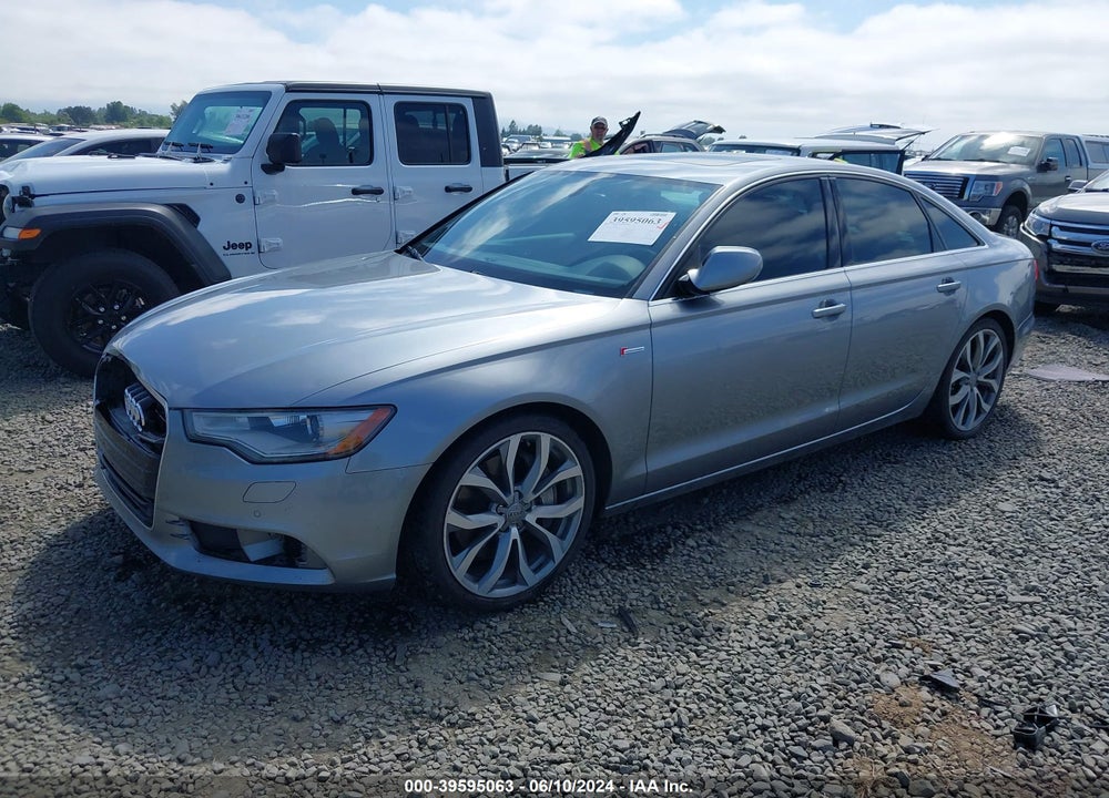 2014 AUDI A6 3.0T PREMIUM PLUS VIN: WAUFGAFC8EN091765
