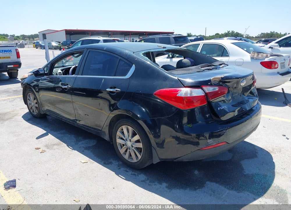 2014 KIA FORTE EX VIN: KNAFX4A88E5179476