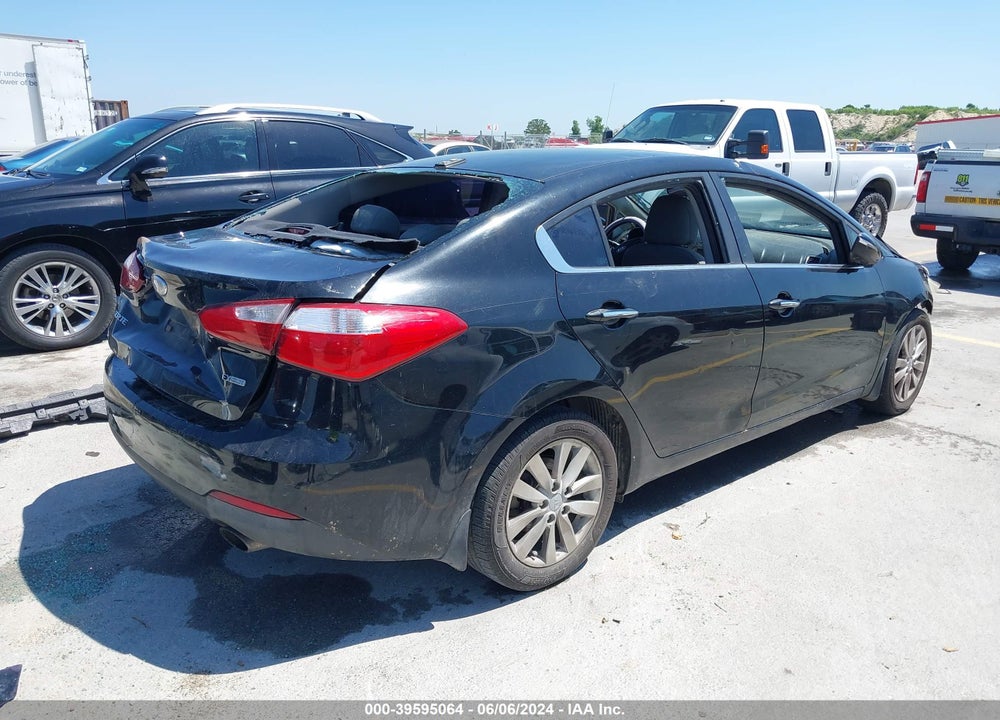 2014 KIA FORTE EX VIN: KNAFX4A88E5179476