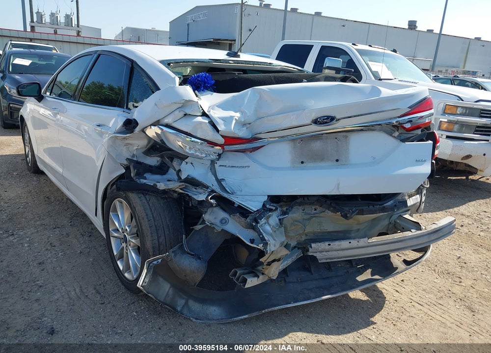 2017 FORD FUSION SE VIN: 3FA6P0H7XHR137732