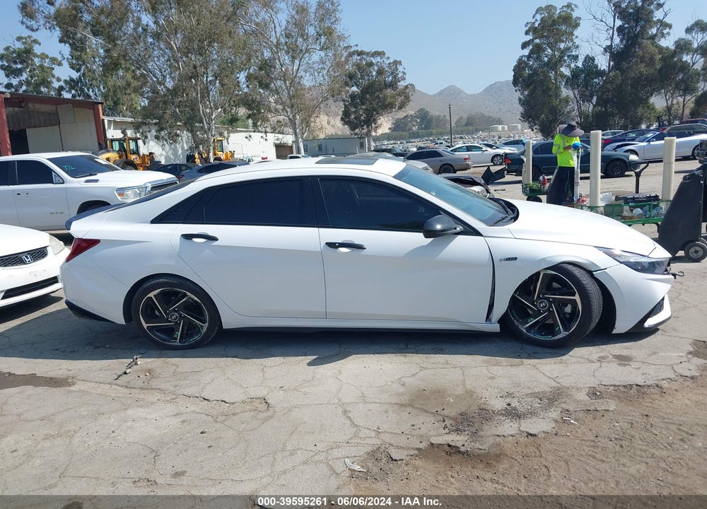 2023 HYUNDAI ELANTRA N LINE VIN: KMHLR4AF0PU609911