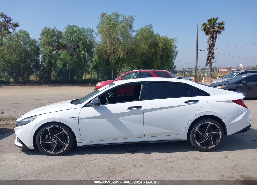2023 HYUNDAI ELANTRA N LINE VIN: KMHLR4AF0PU609911