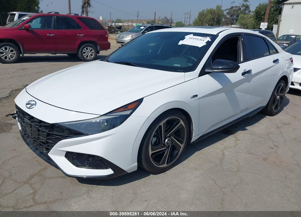 2023 HYUNDAI ELANTRA N LINE VIN: KMHLR4AF0PU609911