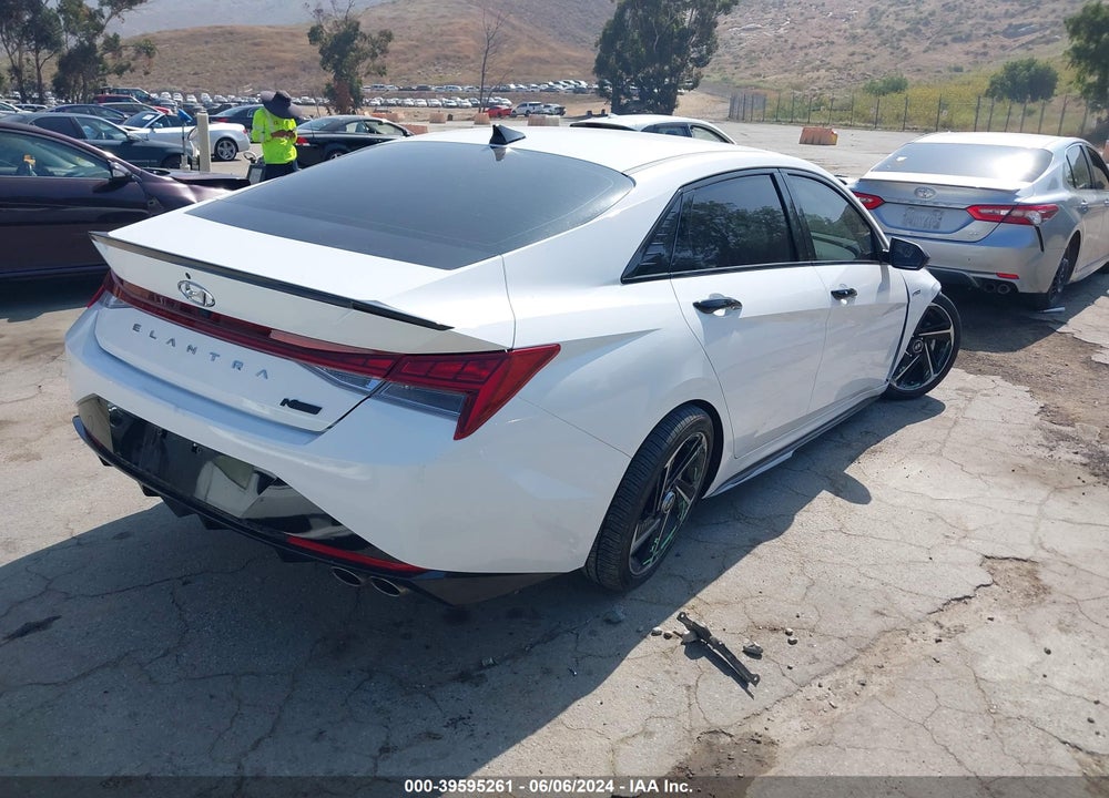2023 HYUNDAI ELANTRA N LINE VIN: KMHLR4AF0PU609911