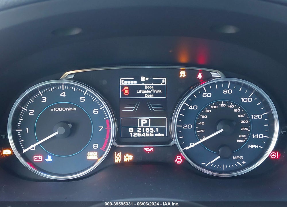 2015 SUBARU XV CROSSTREK 2.0I PREMIUM VIN: JF2GPAFC3F8290652