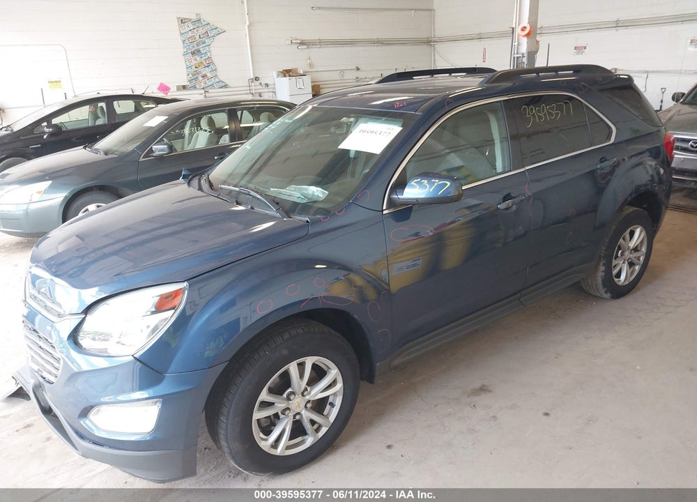 2016 CHEVROLET EQUINOX LT VIN: 2GNALCEK7G6305236