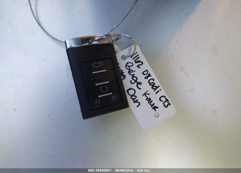 2008 CADILLAC CTS STANDARD VIN: 1G6DV57V980184726