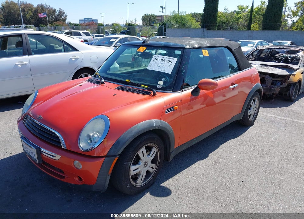 2006 MINI COOPER VIN: WMWRF33526TG14621