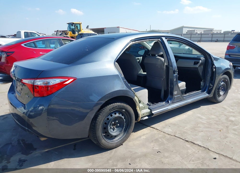 2016 TOYOTA COROLLA LE VIN: 5YFBURHE5GP514265