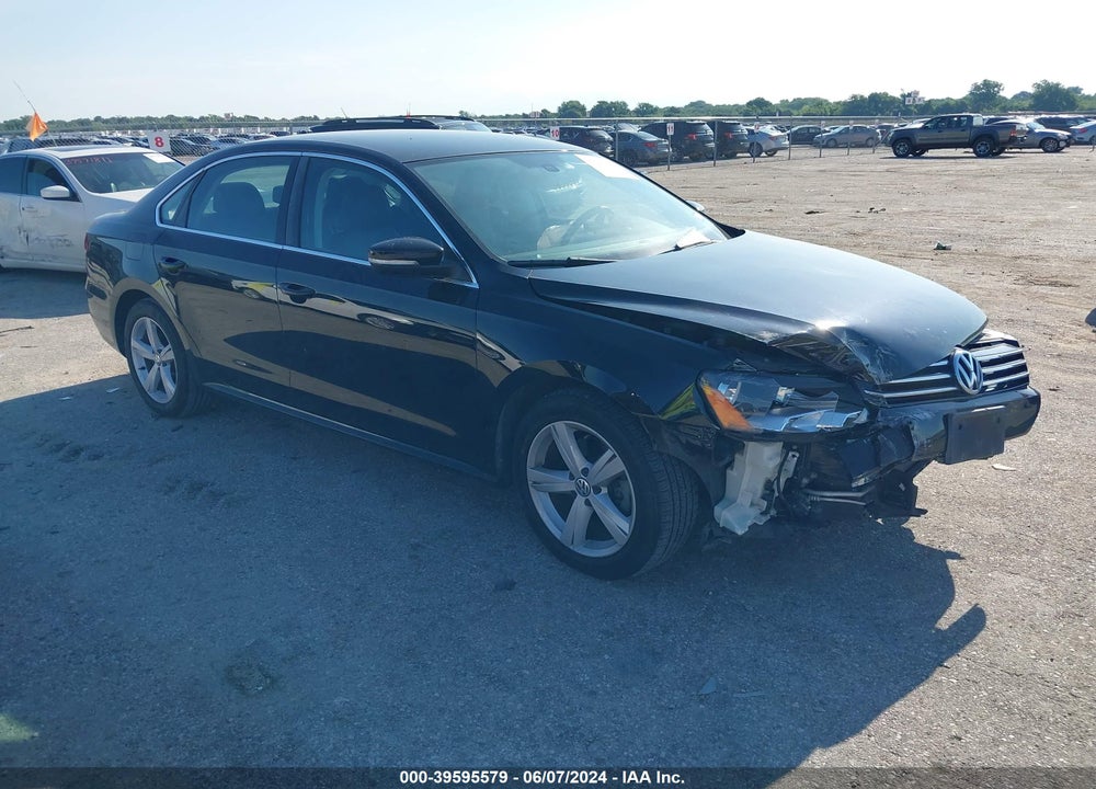 2012 VOLKSWAGEN PASSAT 2.5L SE VIN: 1VWBH7A34CC108494