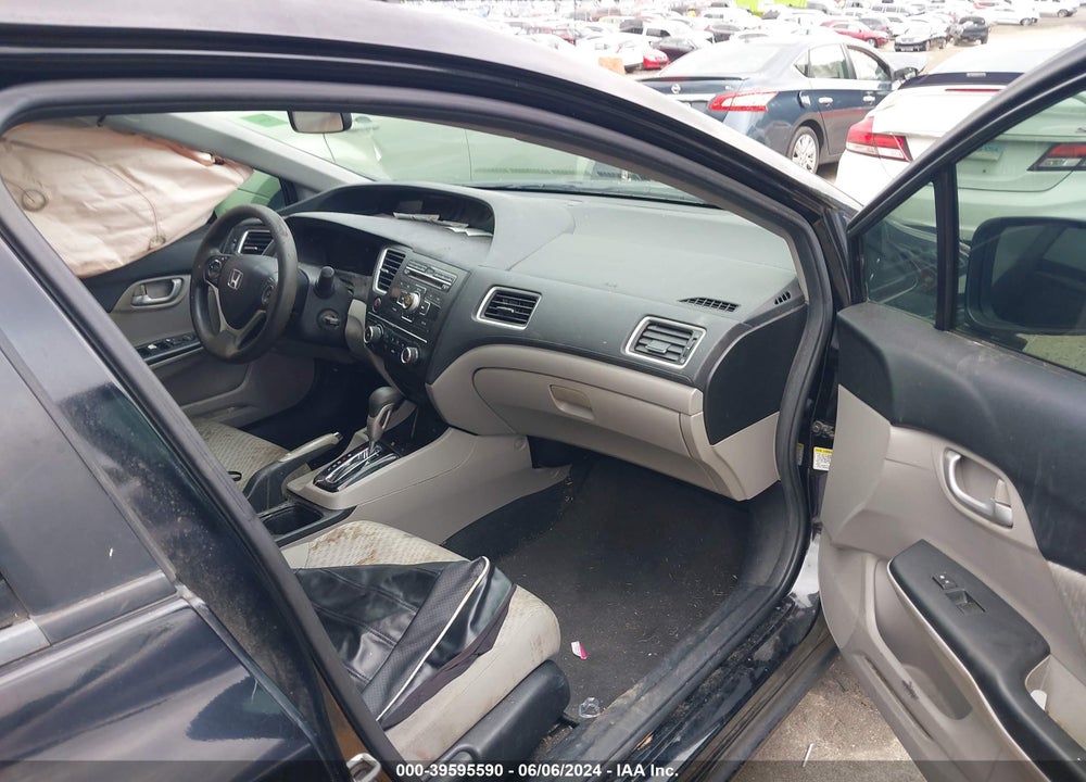 2014 HONDA CIVIC LX VIN: 2HGFB2F55EH544646