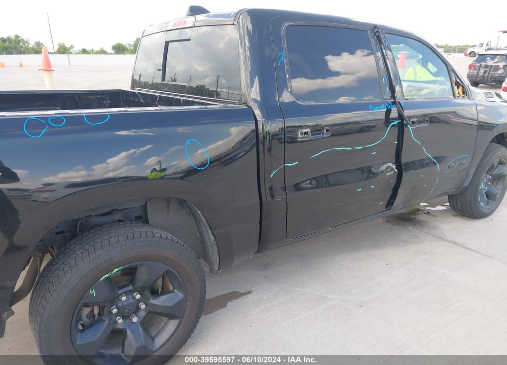 2019 RAM 1500 BIG HORN/LONE STAR 4X2 5'7 BOX VIN: 1C6RREFT4KN821871