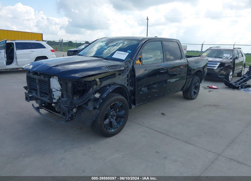 2019 RAM 1500 BIG HORN/LONE STAR 4X2 5'7 BOX VIN: 1C6RREFT4KN821871