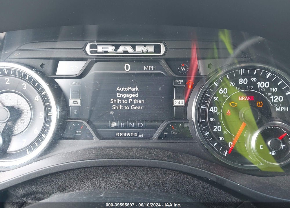 2019 RAM 1500 BIG HORN/LONE STAR 4X2 5'7 BOX VIN: 1C6RREFT4KN821871