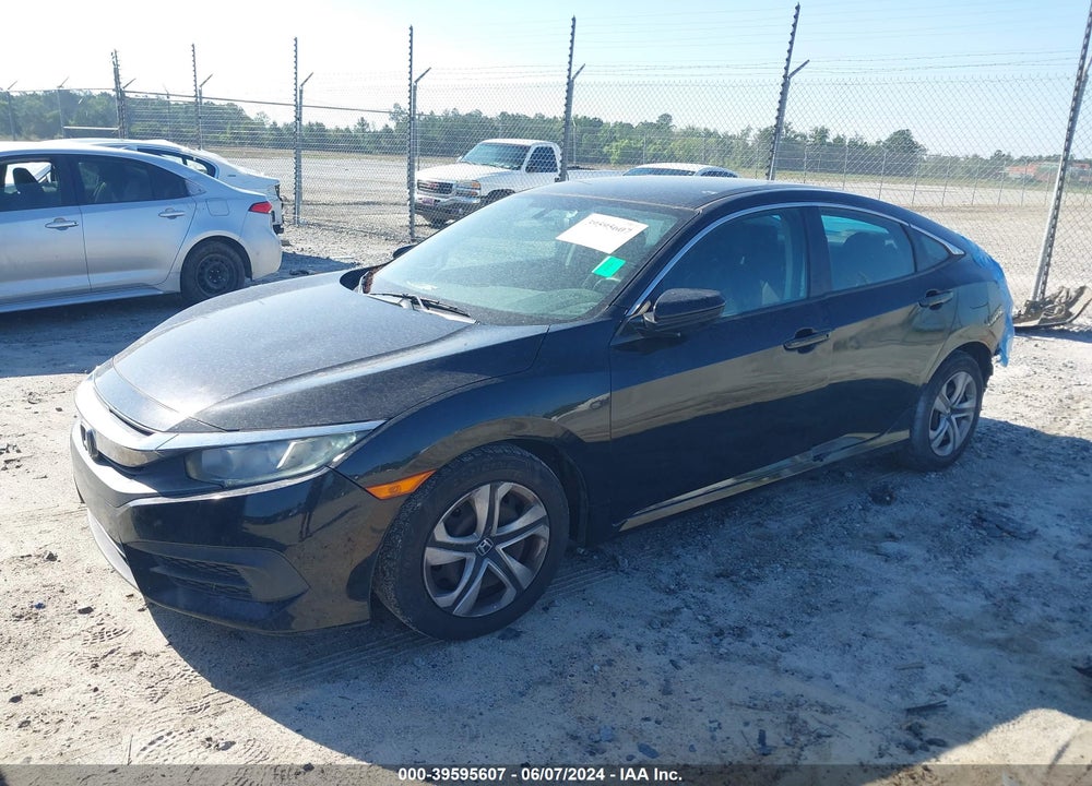 2016 HONDA CIVIC LX VIN: 19XFC2F50GE206825