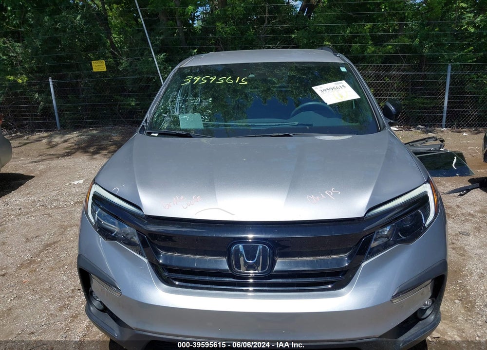 2022 HONDA PILOT AWD SPORT VIN: 5FNYF6H33NB070166