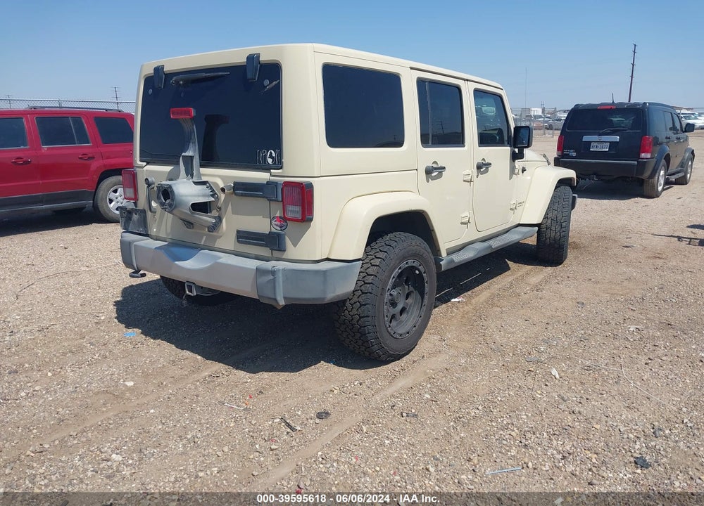 2011 JEEP WRANGLER UNLIMITED SAHARA VIN: 1J4HA5H13BL571858