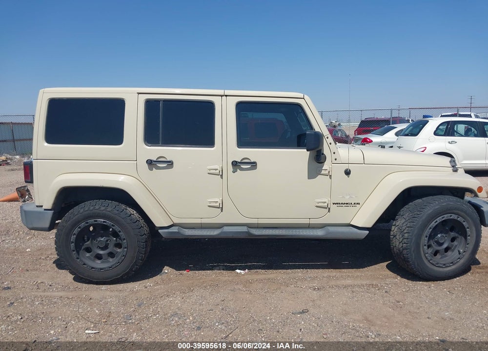 2011 JEEP WRANGLER UNLIMITED SAHARA VIN: 1J4HA5H13BL571858