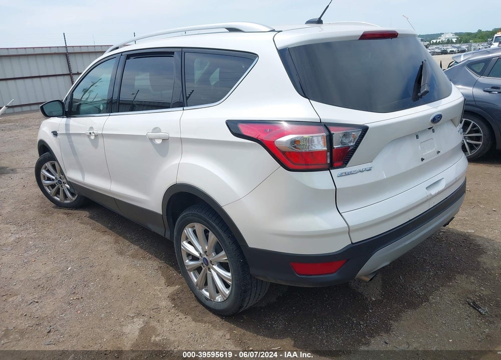 2017 FORD ESCAPE TITANIUM VIN: 1FMCU0J90HUC99486